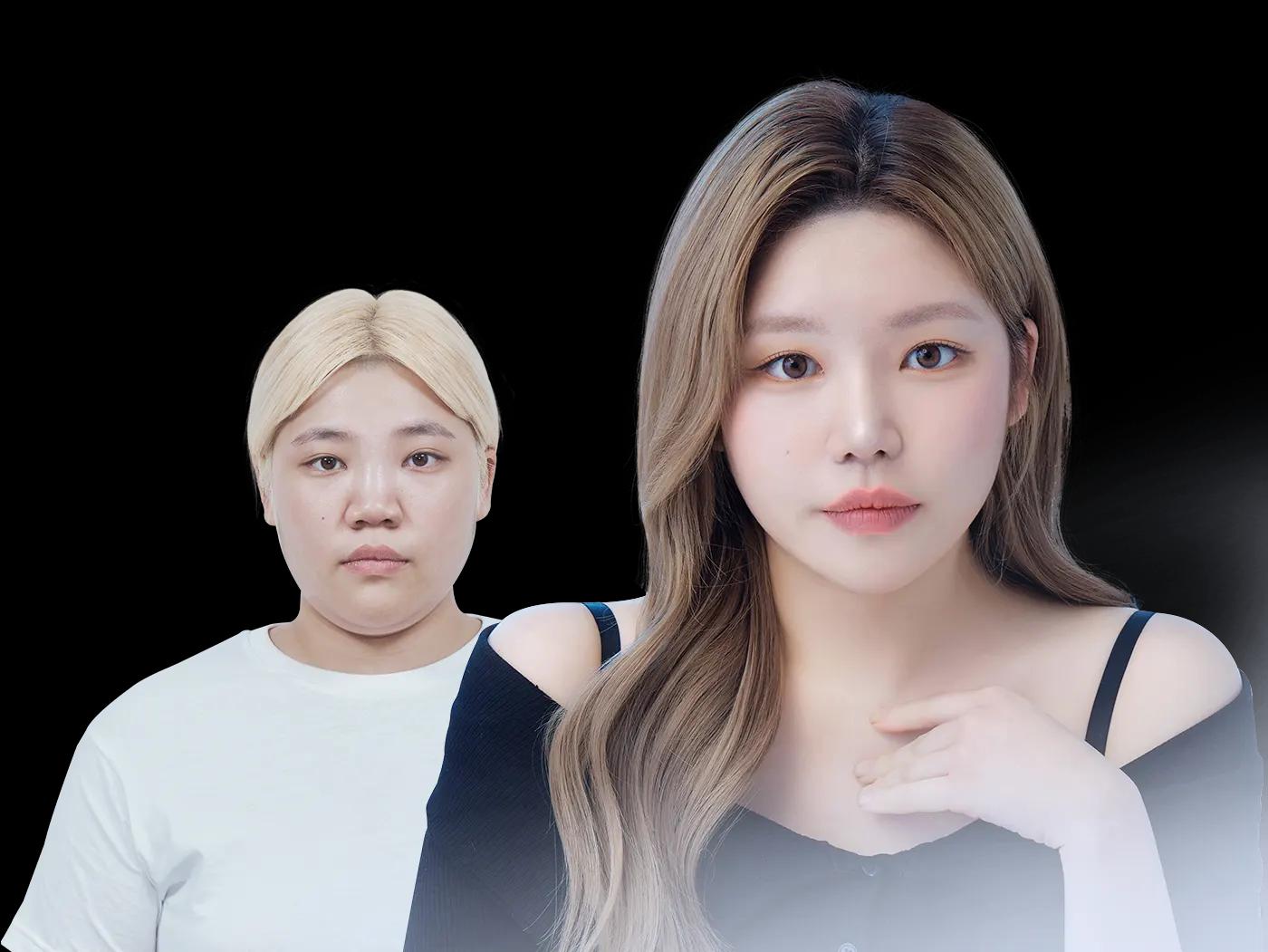 Make Me Girl before and after photo