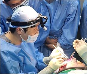 Meticulous dissection during surgery
