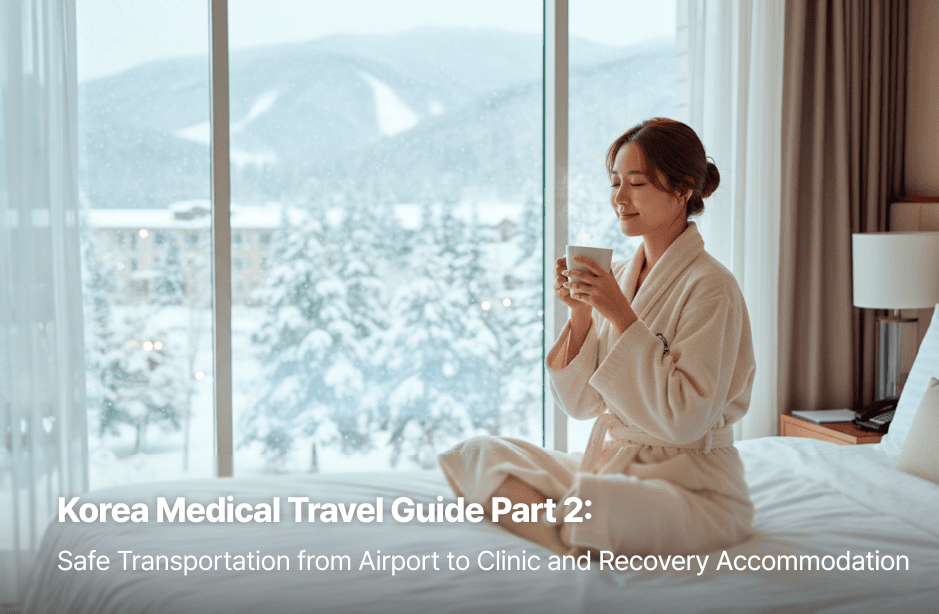 Korea Medical Travel Guide Part 2: Safe Transportation from Airport to Clinic and Recovery Accommodation