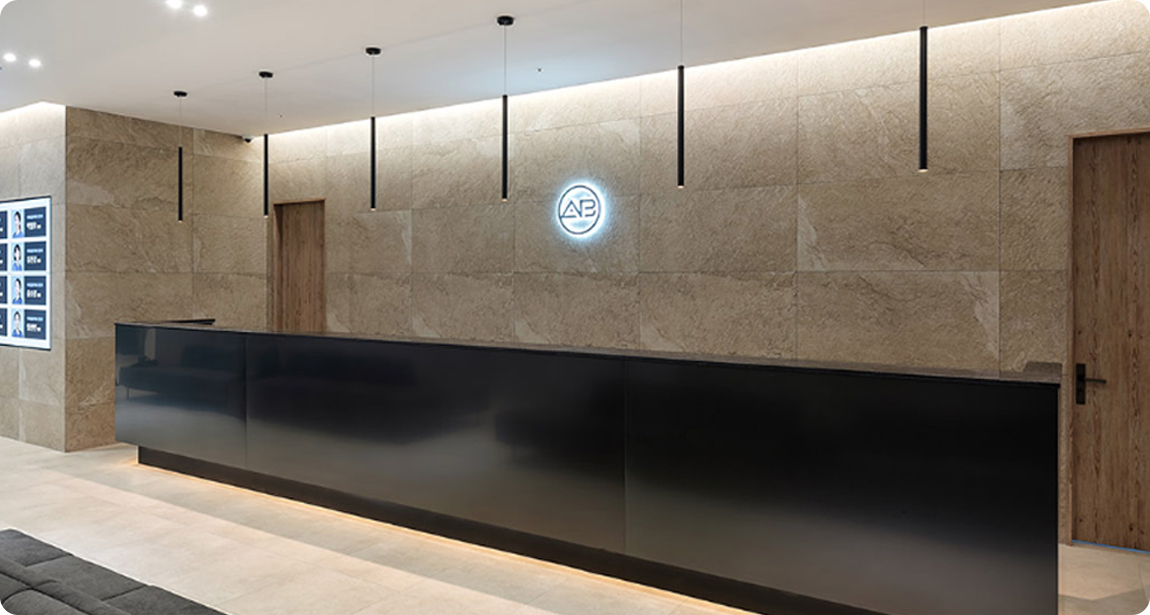 AB Plastic Surgery Lobby (Reception)