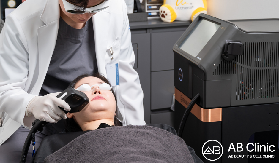 Pico Laser treatment Korea, LaseMD laser therapy, skin brightening and pigment removal, melasma and freckles treatment, collagen regeneration laser, Korean glass skin, non-invasive skin rejuvenation, AB Plastic Surgery Korea laser clinic, advanced laser dermatology